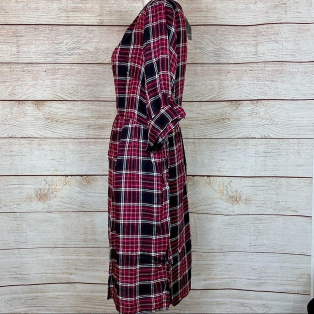 🎉HOST PIC!🎉🍷Torrid Plaid Dress - Picture 8 of 11